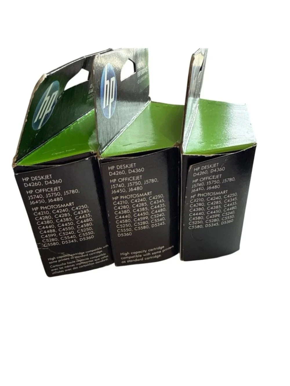 Lot Of Factory Sealed Original HP 74XL Black & 2 HP 75XL Color Inkjets EXPIRED